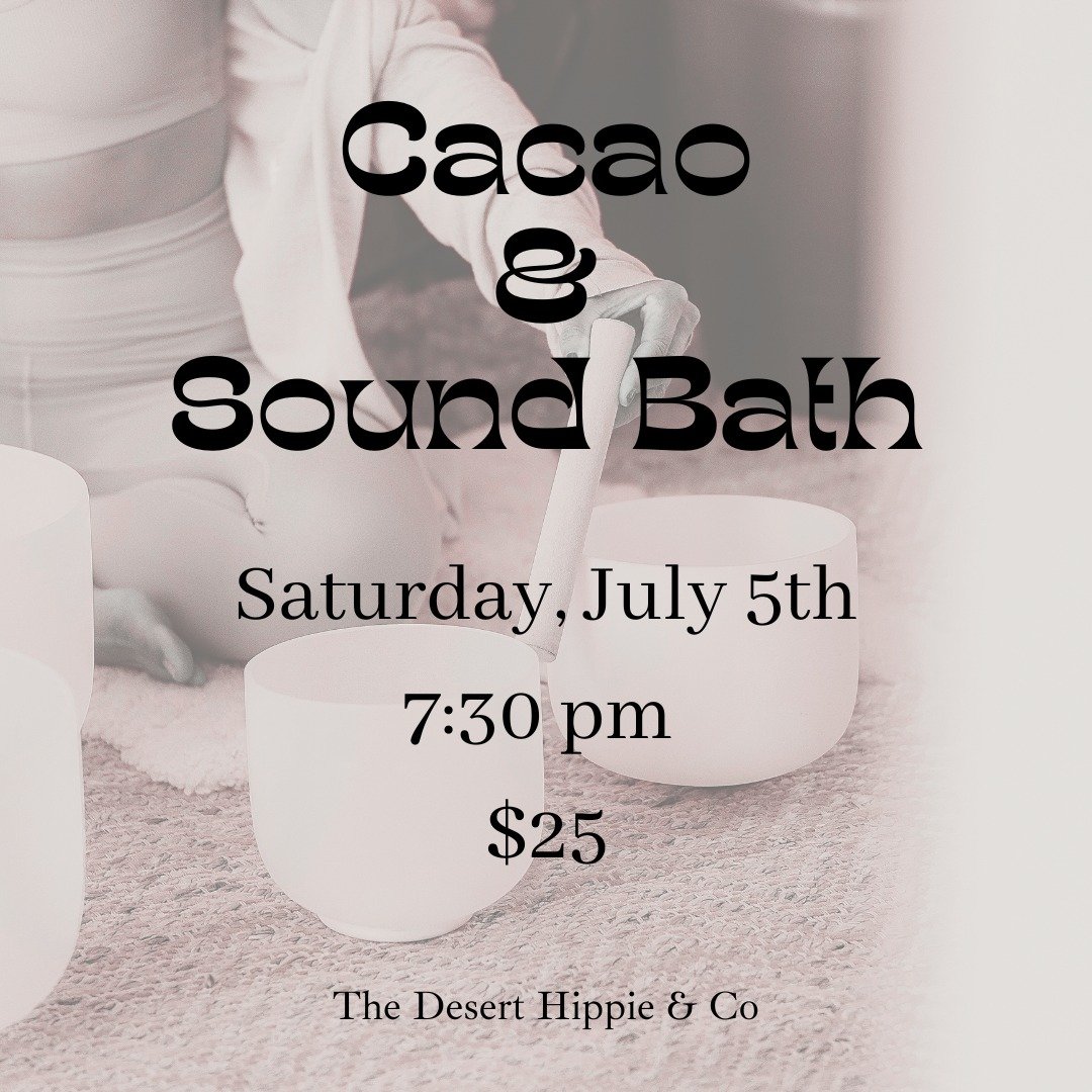 Cacao & Sound Bath event