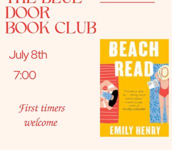 The Blue Door Book Club event